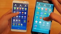 Samsung Galaxy Note 3 Android 50 vs Galaxy S5 Android 50 Lollipop Review