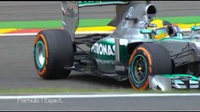 Formula 1 2013 Lewis Hamilton Slow Motion