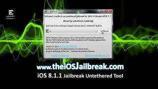 Tutorial UNTETHERED iOS 8.1.2 Jailbreak Tool For iPhone 5, iphone 6, iPhone 3GS, iPad3