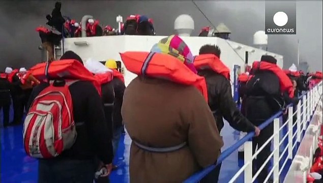 Пожежа на поромі: пошуки зниклих безвісти тривають