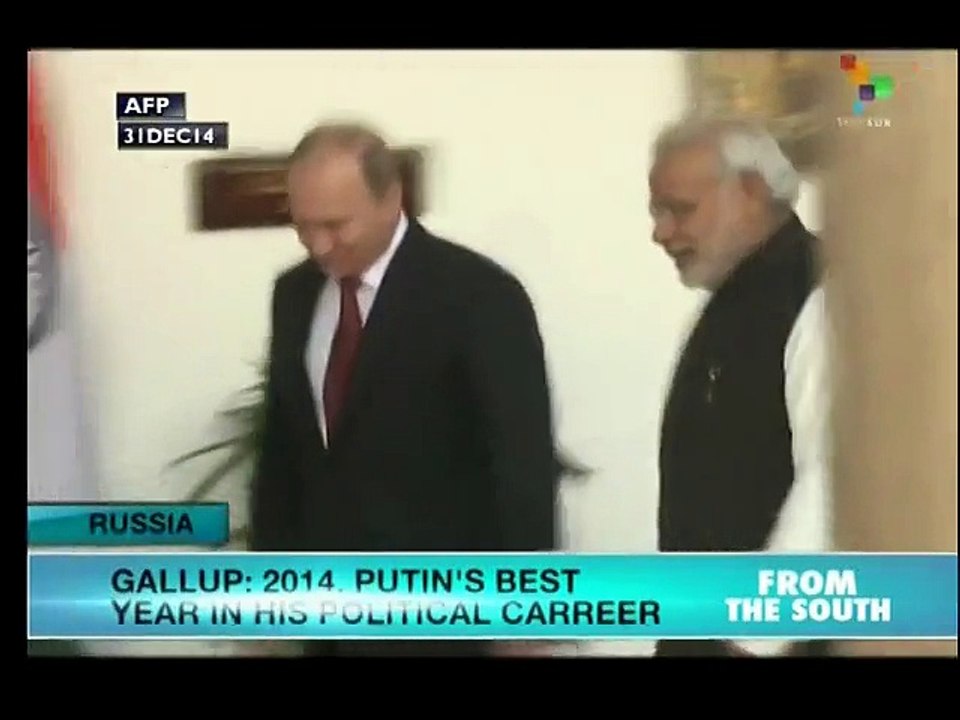 Gallup: 2014 Putin's best year in his political career