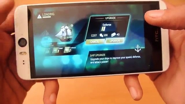 HTC Desire EYE Assassins Creed Pirates Gameplay Review-HD