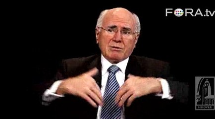 John Howard Says Governments Overspending on Stimulus
