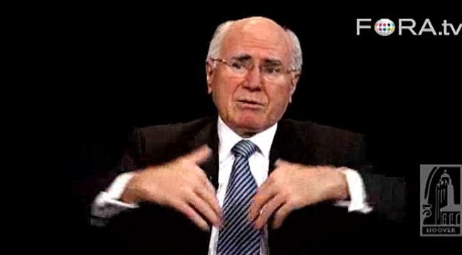 John Howard Says Governments Overspending on Stimulus