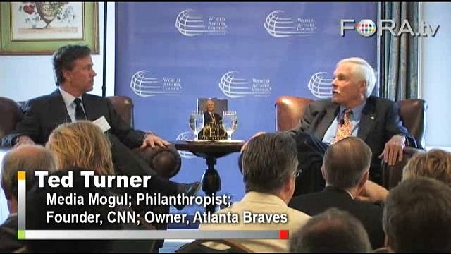 Ted Turner Fears 'Suicidal Destruction' from Nukes