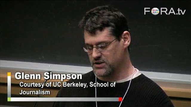 Glenn Simpson on Quitting the Wall Street Journal