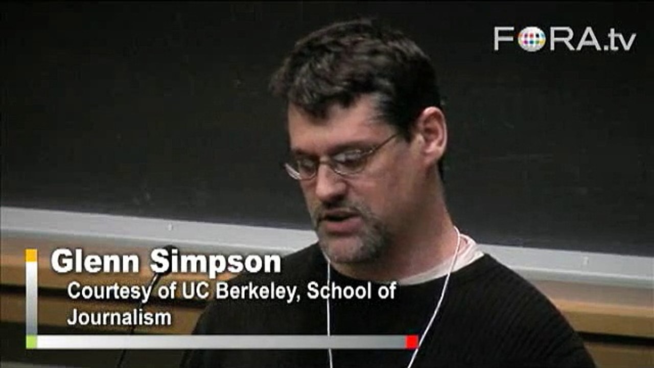 Glenn Simpson on Quitting the Wall Street Journal