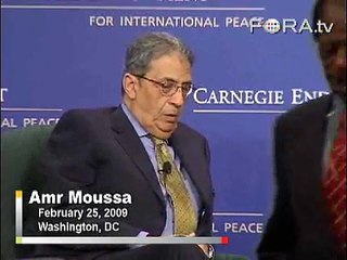 Amr Moussa: The Middle East's Nuclear Double Standard
