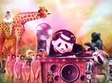 Ma carte Meilleurs voeux 2015 - Meilleurs voeux avec Panda DJ