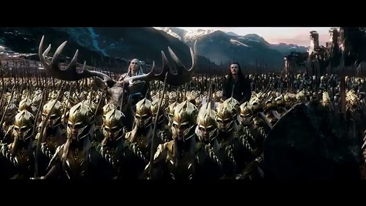 The Hobbit  The Battle of the Five Armies Extended UK TV SPOT - Defiance (2014) - Movie HD