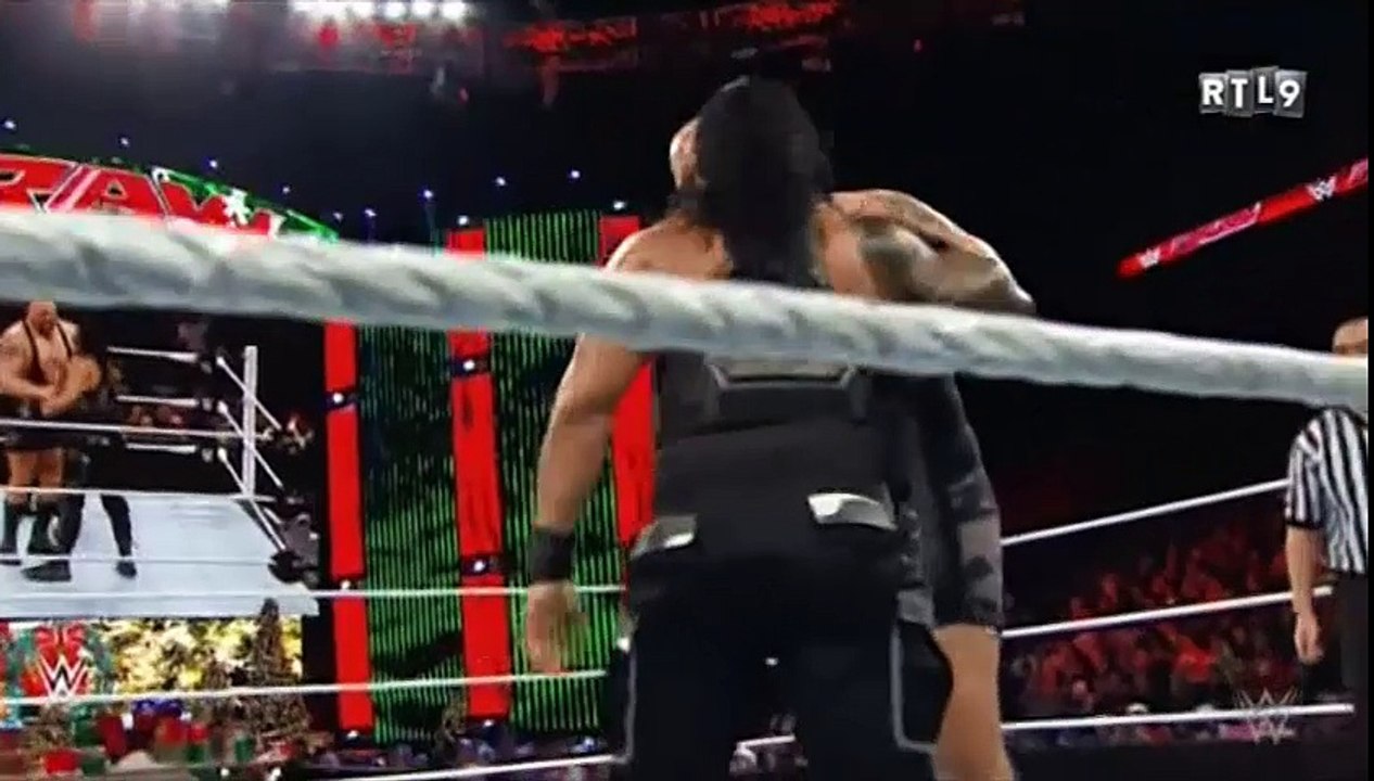 RTL9 RAW BIG SHOW VS ROMAN REIGNS
