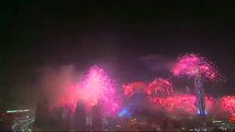 Dubai 2015 Fireworks Complete HD Video  New Year Mid Night Celebration