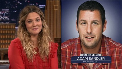 Drew Barrymore Gets a Surprise Call from Adam Sandler