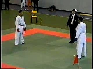 coup de pied karaté compétition