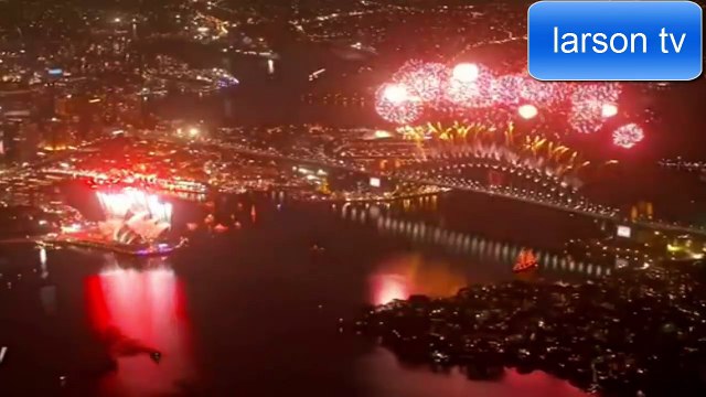 AUSTRALIE Feu d'artifice L'année 2015