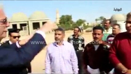 " فودة " يتفقد المشروعات الإنشائية بشرم الشيخ