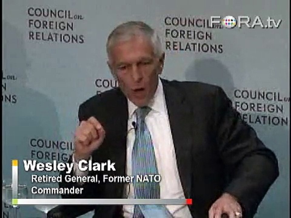 Gen. Wesley Clark on International Law
