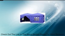 Palm Springs Outdoor Ez To Set Up Pop-Up Canopy with 6 Side Walls (Blue, 10-Feet x 20-Feet) Review