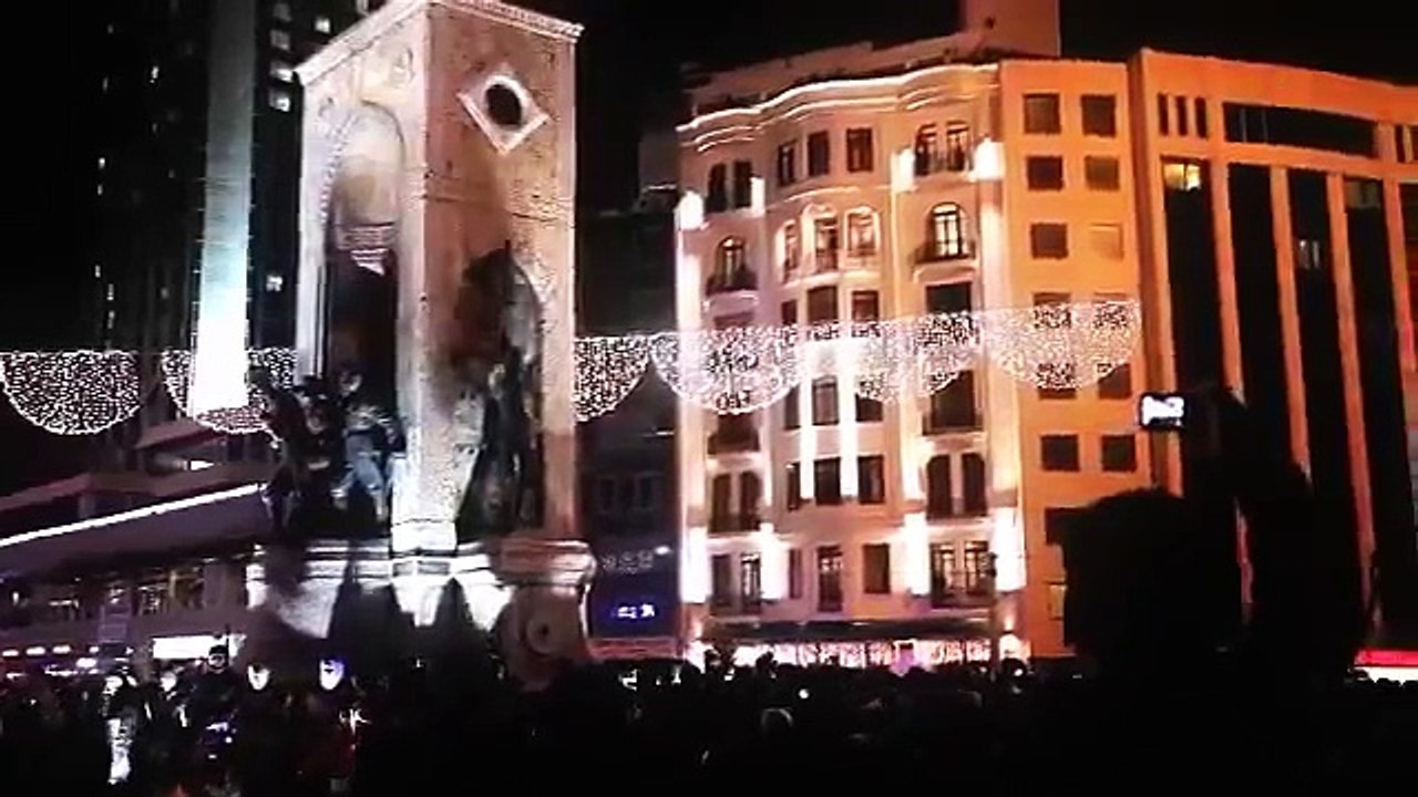 2015 Yılbaşı Kutlamaları TAKSiM izle