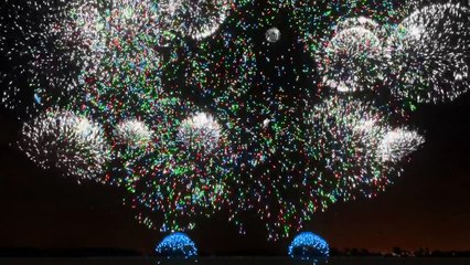 Synchronized Fireworks Show