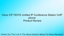 Cisco CP-7937G Unified IP Conference Station VoIP phone Review