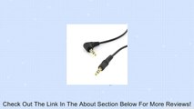 6 inch 3.5mm Male Right Angle to 3.5mm Male Gold Stereo Audio Cable, Nylon Reinforced, Premium Quality Cable Review