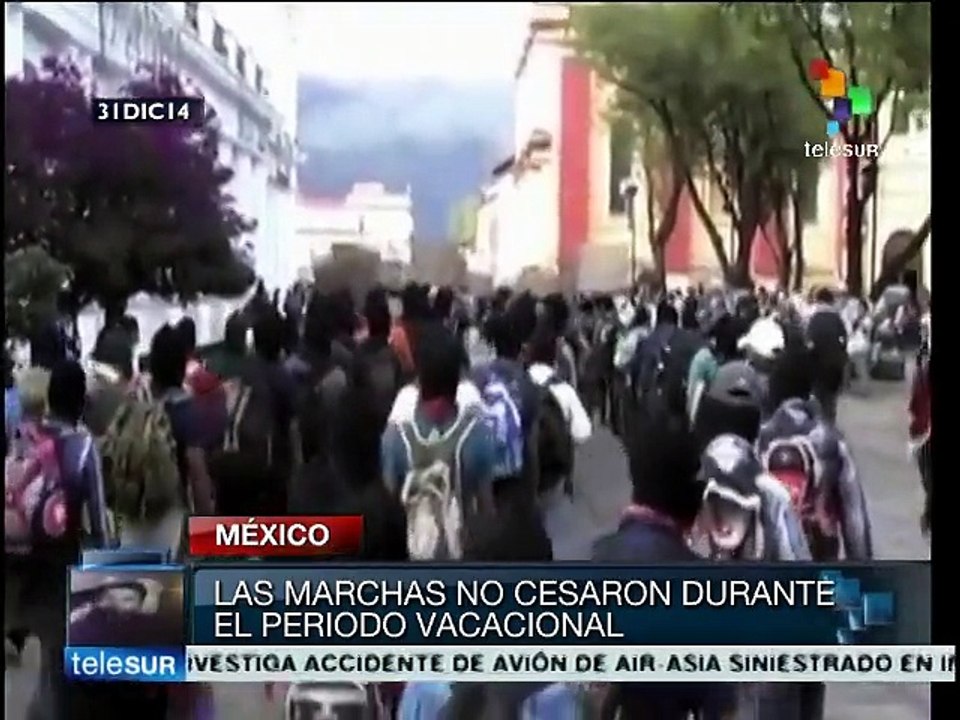 México no olvida en Navidad a normalistas desaparecidos de Ayotzinapa