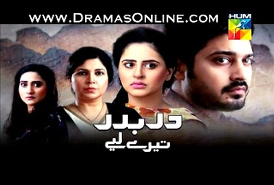 Darbadar Tere Liye Promo Episode 7 on Hum Tv 31st December 2014