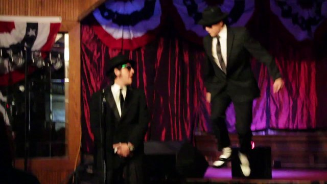 Taylor Rodriguez Austin Irby as the Blues Brothers Elvis Week 2014 video