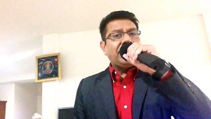 Yeh zamin ga rahi hai... Amit kumar's karaoke by mlml.. Naya Saal Mubarak ho sabko...