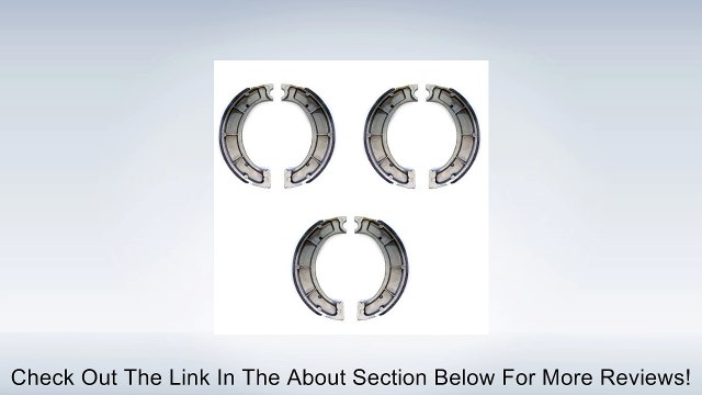 1994-2000 Yamaha YFB 250 Timberwolf Front & Rear Brake Shoes Review