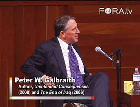 Peter Galbraith Faults Ambassadors, Generals for Failure