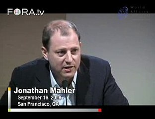 Download Video: Jonathan Mahler: Impact of Hamdan v. Rumsfeld Verdict