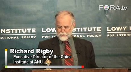 Richard Rigby on Popular Nationalism in China