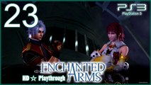 Enchanted Arms 【PS3】 -  Pt.23「GOLEM Battle - Spooky Boo│GOLEM Battle - Lady Azlight」