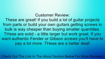 Golden Gate S-180 Electric Guitar Pickguard Screws Review