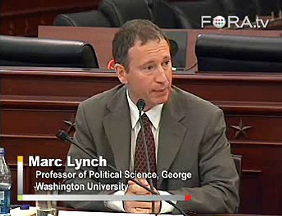 Marc Lynch - Egypt Cracks Down on Brotherhood Bloggers