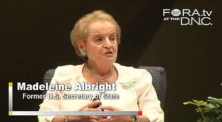 Video herunterladen: Madeleine Albright on the World's Opinion of Americans