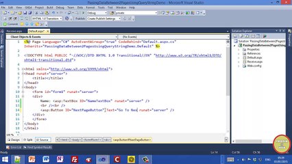 ASP.NET C# Tutorials - Statement Management using Query String In Urdu