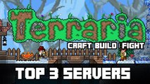 Terraria - Top 3 Servers (BUILD, FREE ITEMS, SURVIVAL, PVP, BOSSFIGHTS) JOIN 24/7