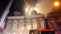 Brand in binnenstad Groningen - RTV Noord