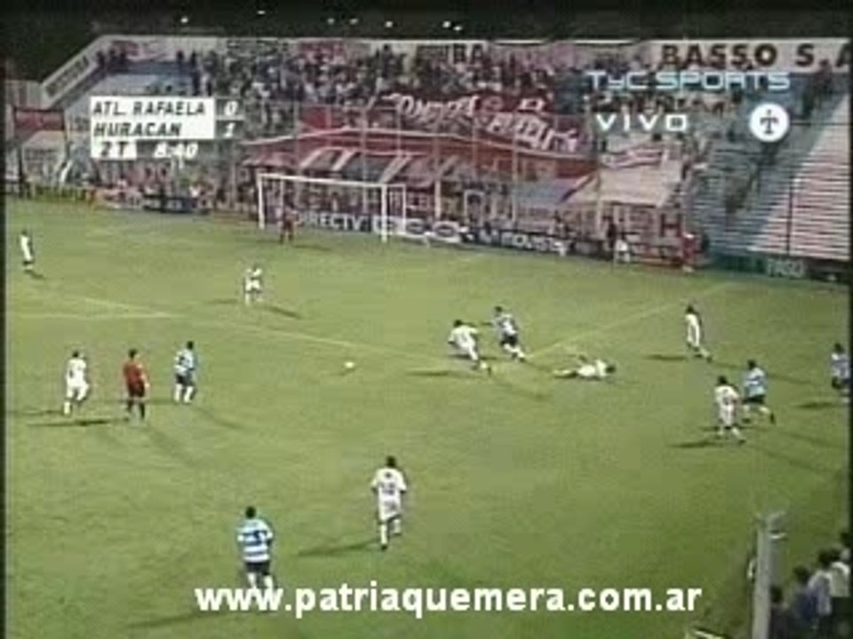 Gol de Rafaela vs Huracan
