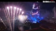 Amazing Dubai Fireworks Show New Year 2015