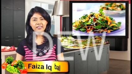 Faiza Iqbal - Frozen Salad with Mango - Recipe
