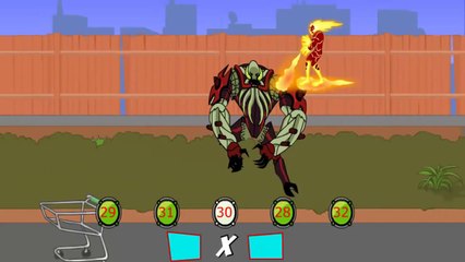 Ben 10 | Skater Math Games for Children - "Cartoon Network"