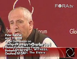 Peter Gabriel: The Cell Phone Revolution