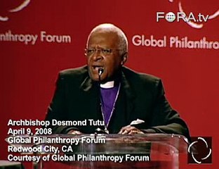 Archbishop Tutu Marvels at Human Resilience