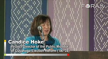Candice Hoke on Problems in Ohio with the 2004 Election