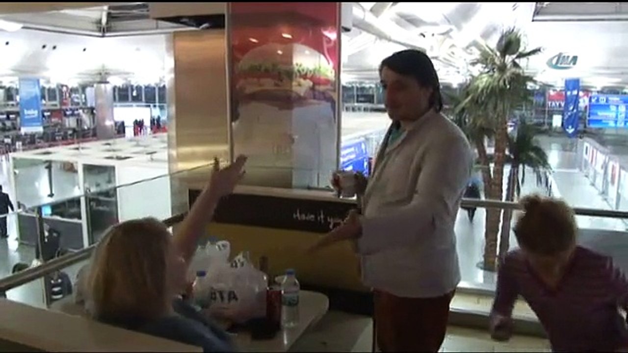 Rus turist alkolü fazla kaçırınca...