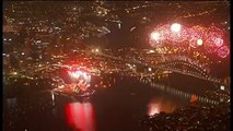 Watch residents of Auckland, Sydney, Pyongyang, Beijing and Hong Kong celebrate with fireworks and street parties